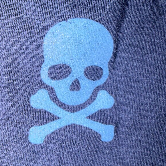 SoulCycle Hamptons Dark Blue Tank Top | Size M | Distressed Light Blue Image - Picture 5 of 6